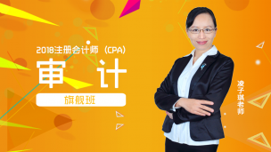 2018年注会旗舰班--审计